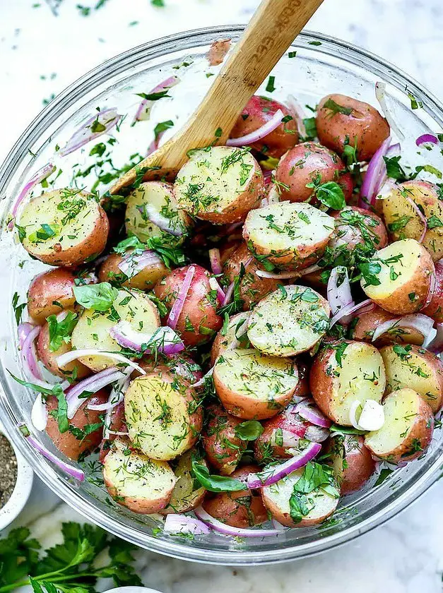 No-Mayo Potato Salad