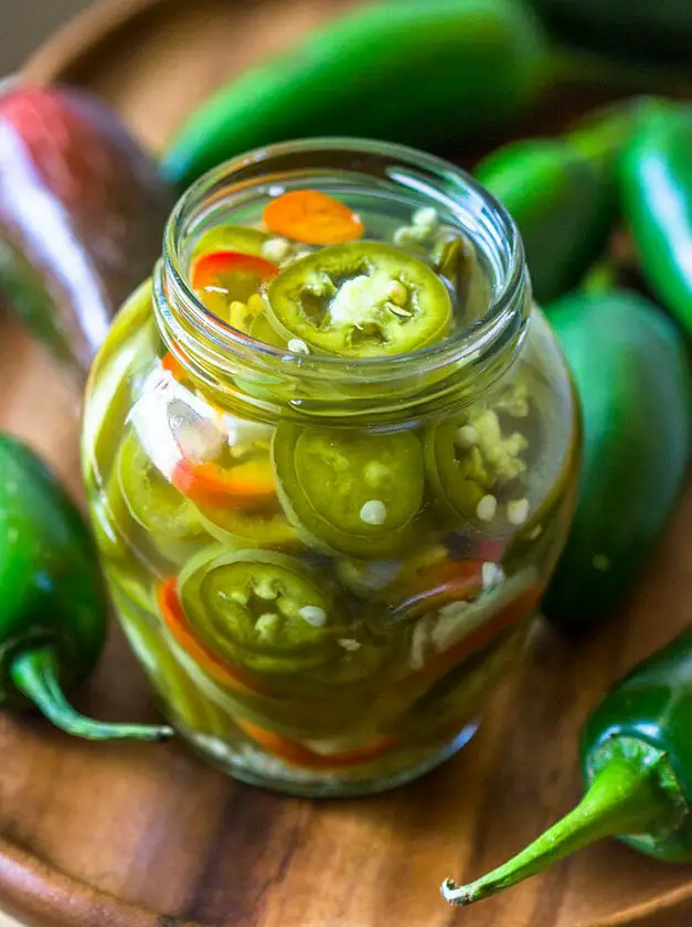 Quick 10 Minute Pickled Jalapeno