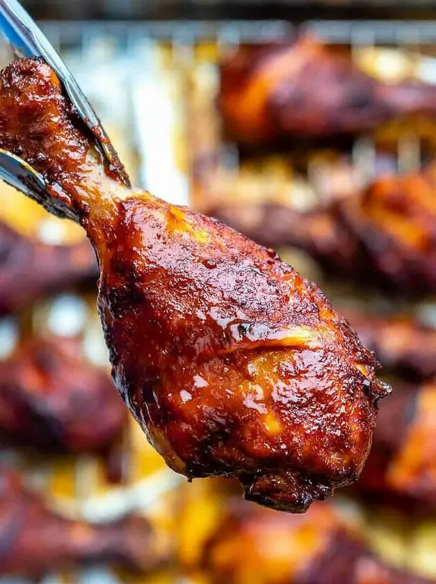 Baked BBQ Chicken Drumsticks