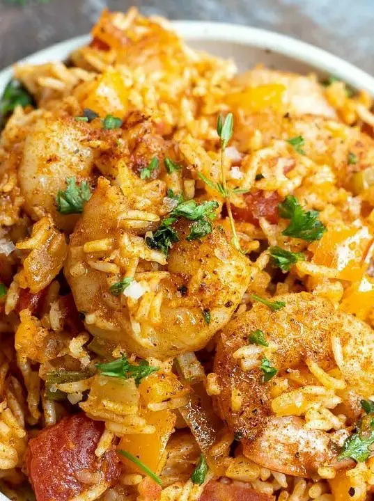 Cajun Shrimp and Rice Casserole