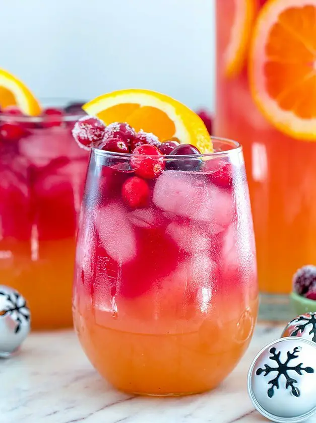 Tropical Cranberry Sangria