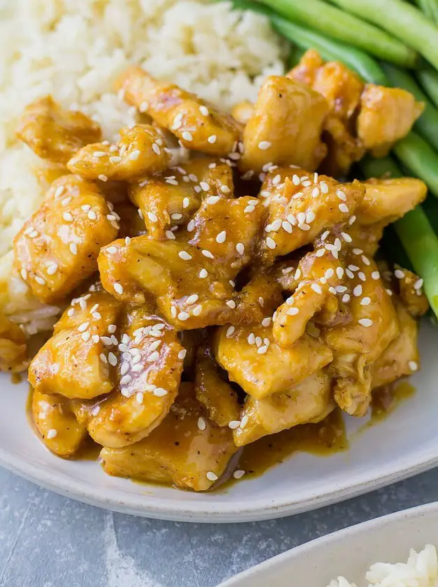 Healthy Orange Chicken