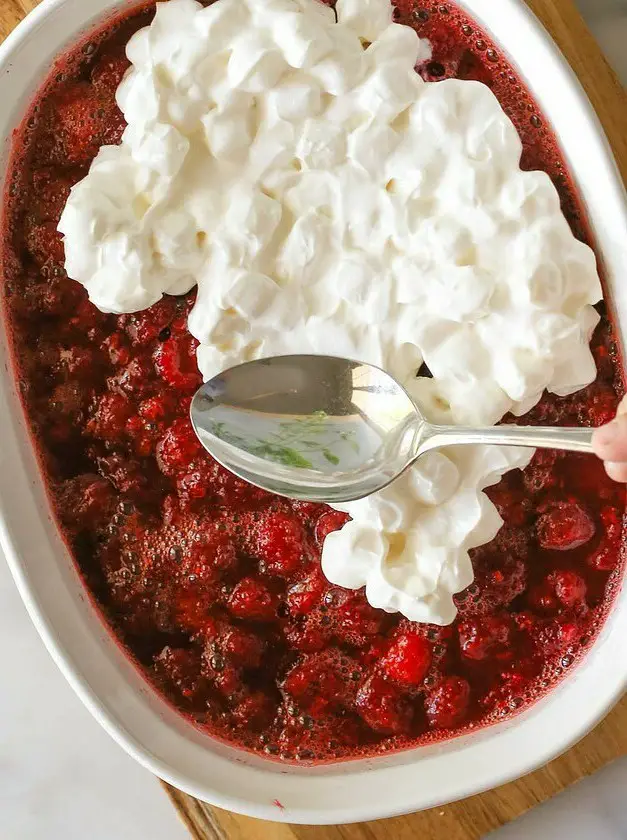 Raspberry Jello Salad