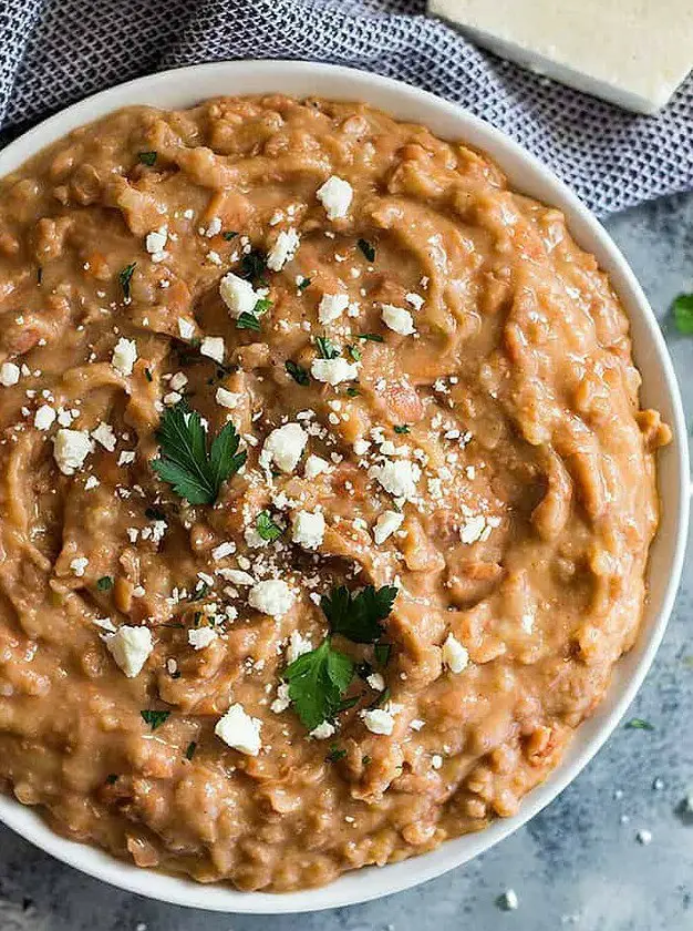 Quick and Easy Refried Beans