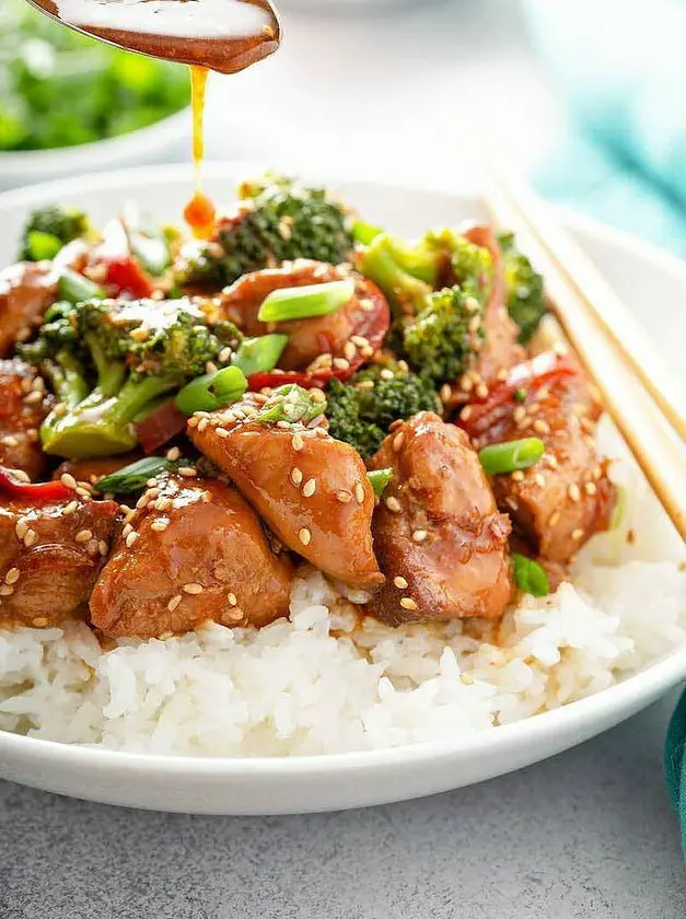 Crockpot Sesame Chicken