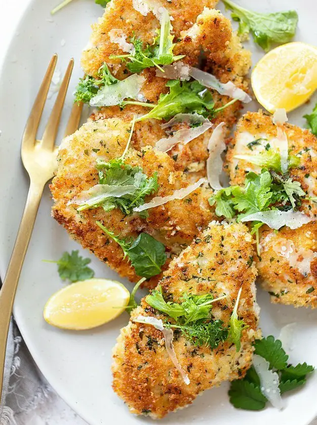 Crispy Breaded Chicken Breast Cutlets