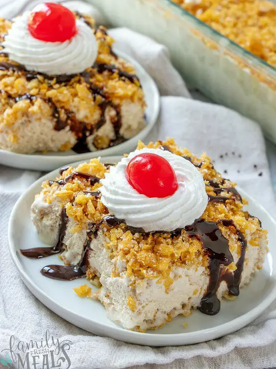 Fried Ice Cream Cake