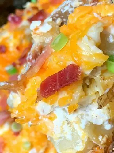 Crock Pot Twice Baked Potato Casserole