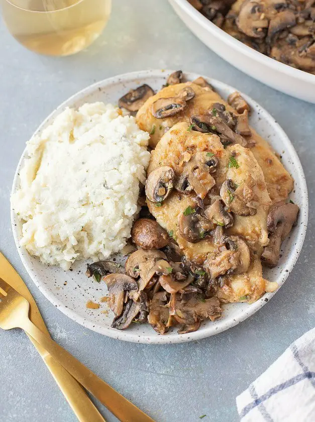 Healthy Chicken Marsala