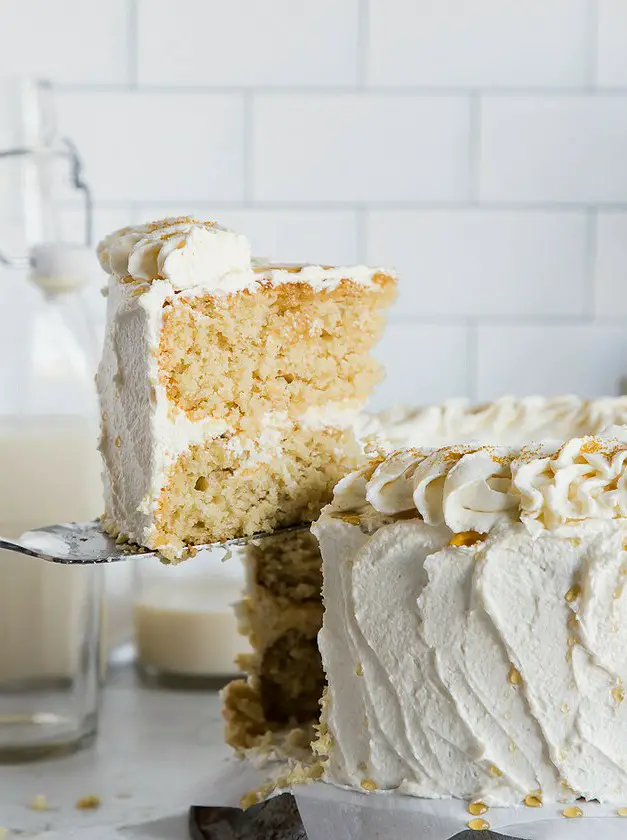 Vegan Vanilla Layer Cake