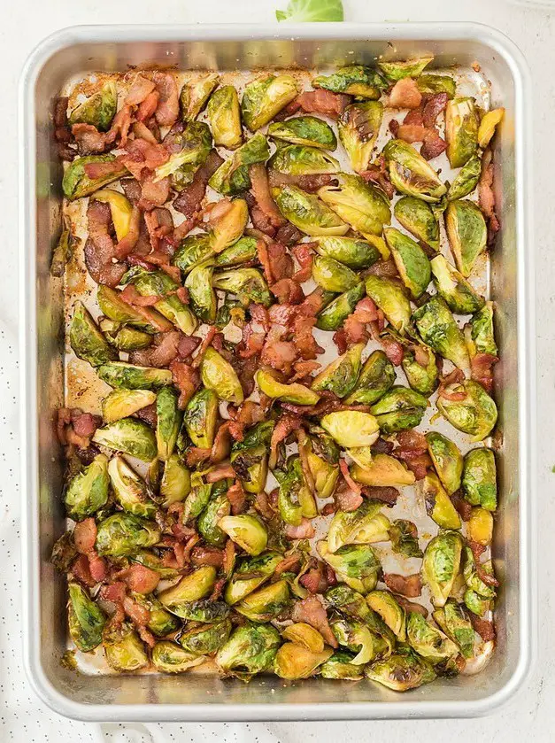 Balsamic Brown Sugar Brussels Sprouts