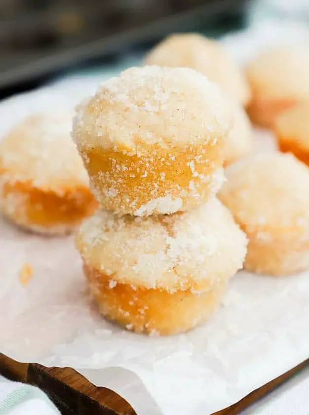 Sugar Donut Mini Muffins