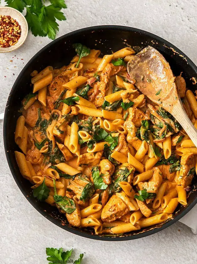 Spicy Chicken Pasta