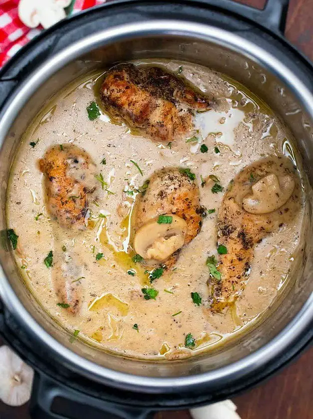 Instant Pot Chicken Marsala