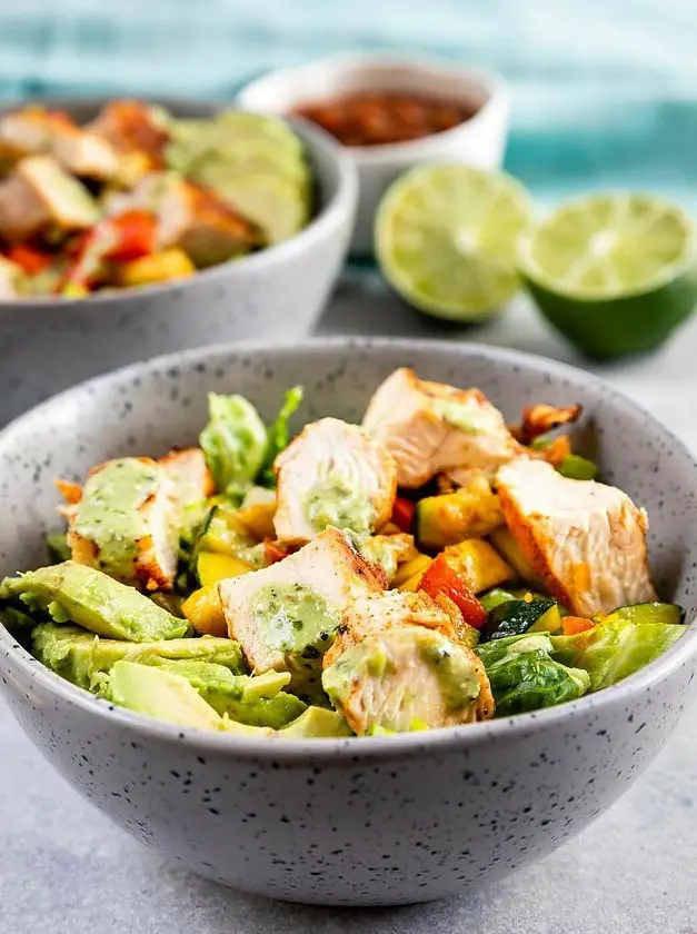 Grilled Chicken Power Bowl