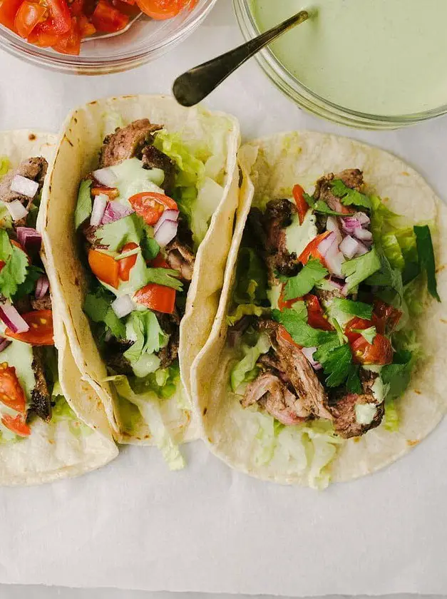 Grilled Skirt Steak Tacos