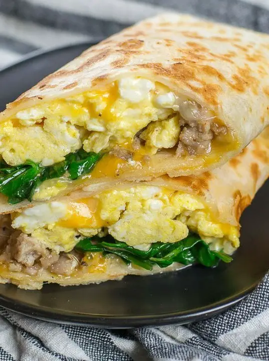 Quick and Easy Breakfast Burrito