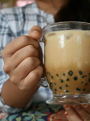 Thai Iced Coffee Boba