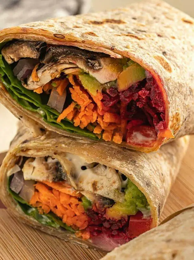 Keto Low Carb Vegetable Wraps