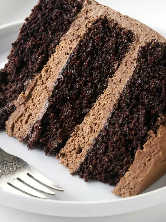 Chocolate Cake with Chocolate Buttercream