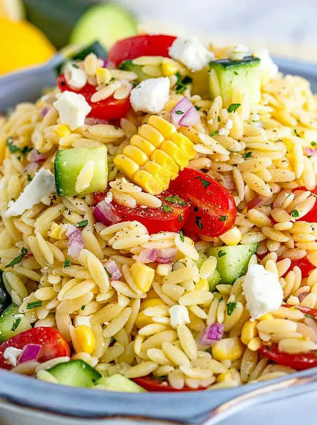 Orzo Pasta Salad