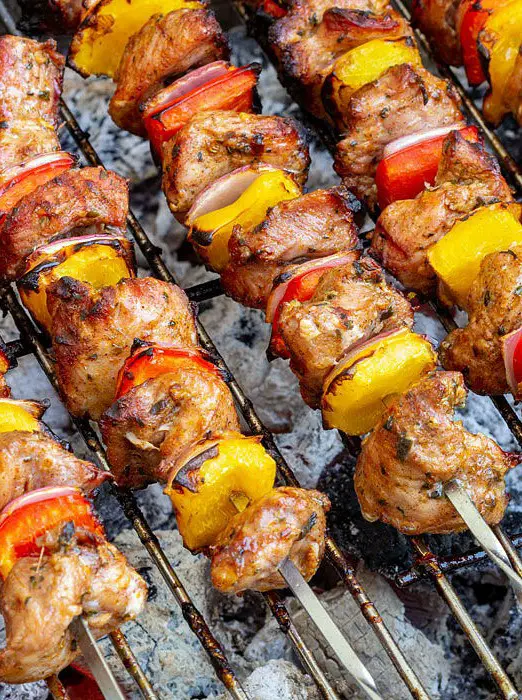 Grilled Turkey Kabobs