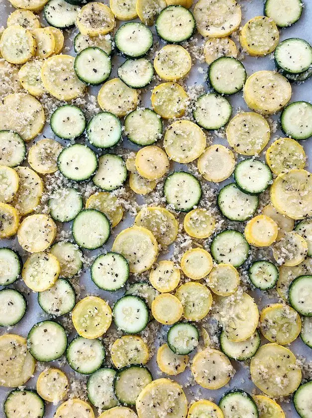 Crispy Baked Zucchini and Squash