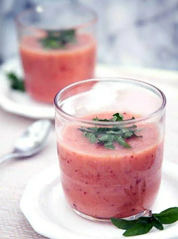 Summer Fruit Gazpacho