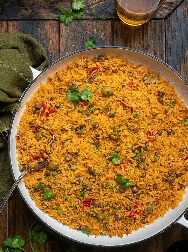 Vegan Puerto Rican Rice