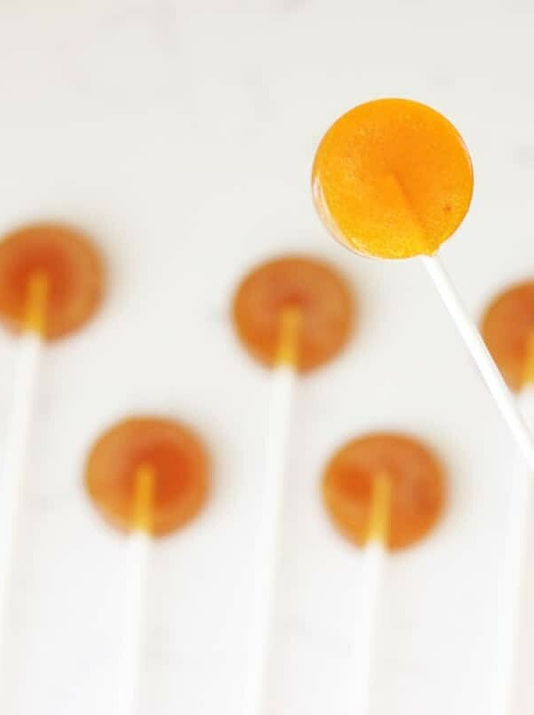 Homemade Honey Lollipops