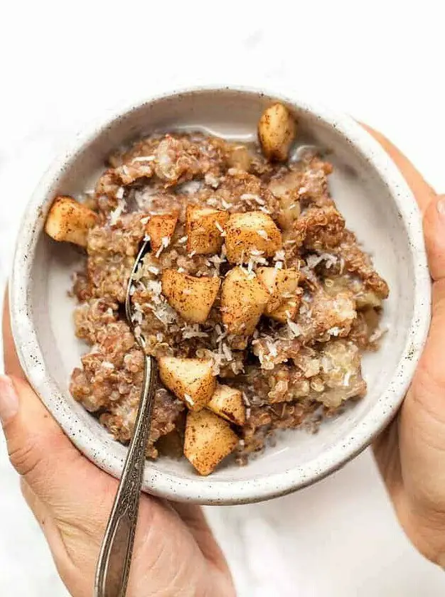 Cinnamon Apple Quinoa Breakfast