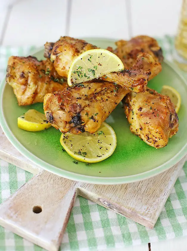 Lemon Pepper Chicken Legs