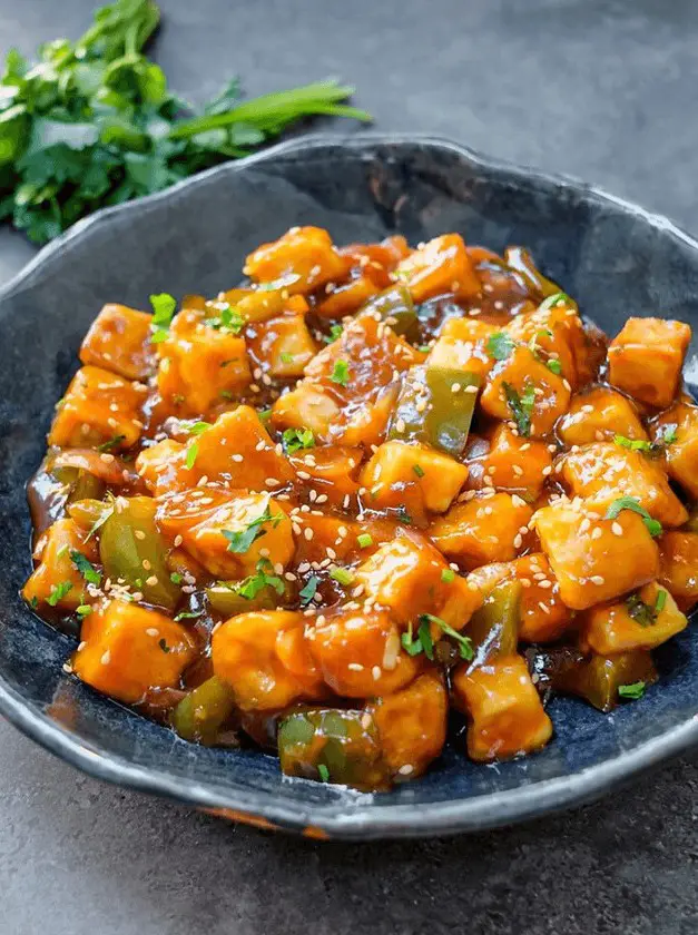 Vegan Sweet and Sour Tofu