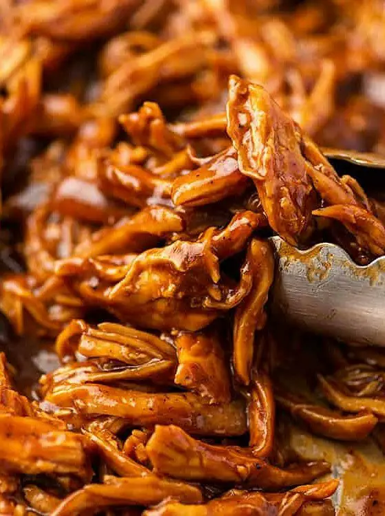 Quick BBQ Shredded Chicken