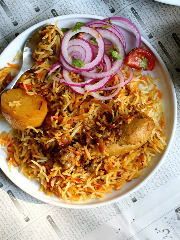 Spicy Street Style Chicken Biryani