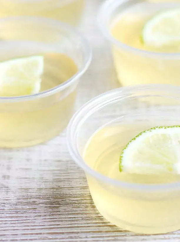 Margarita Tequila Jello Shots