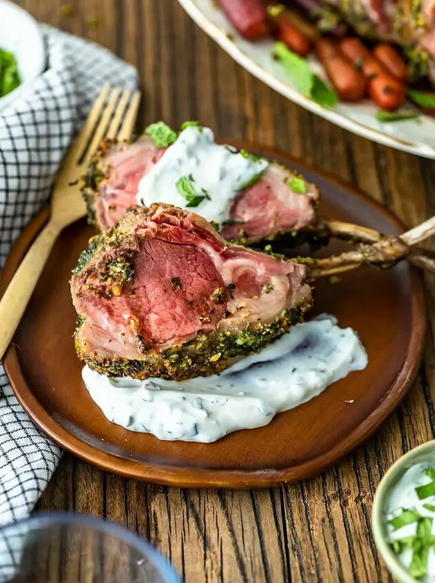 Herb Crusted Rack of Lamb