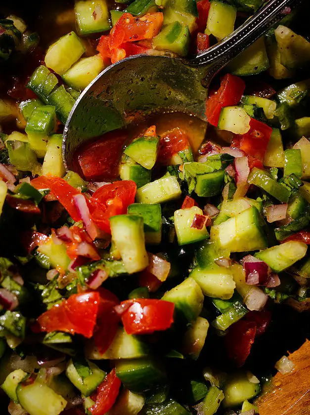 Middle Eastern Chopped Salad