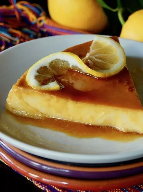 Meyer Lemon Flan