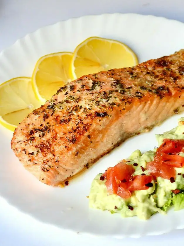 Keto Air Fryer Garlic Butter Salmon