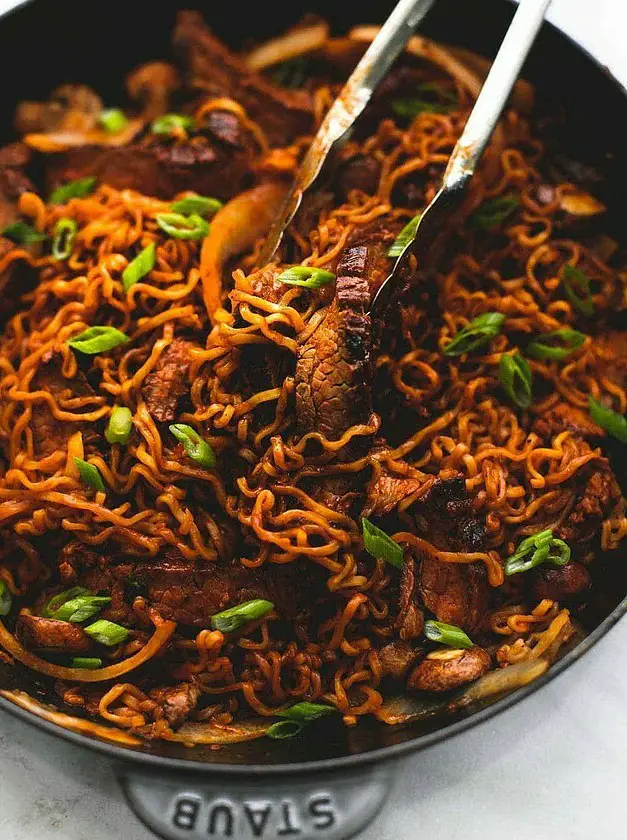 Spicy Korean Beef Noodles