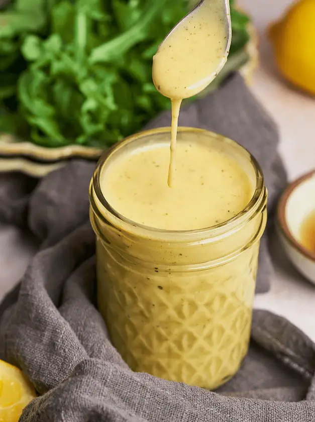 Honey Lemon Vinaigrette Salad Dressing