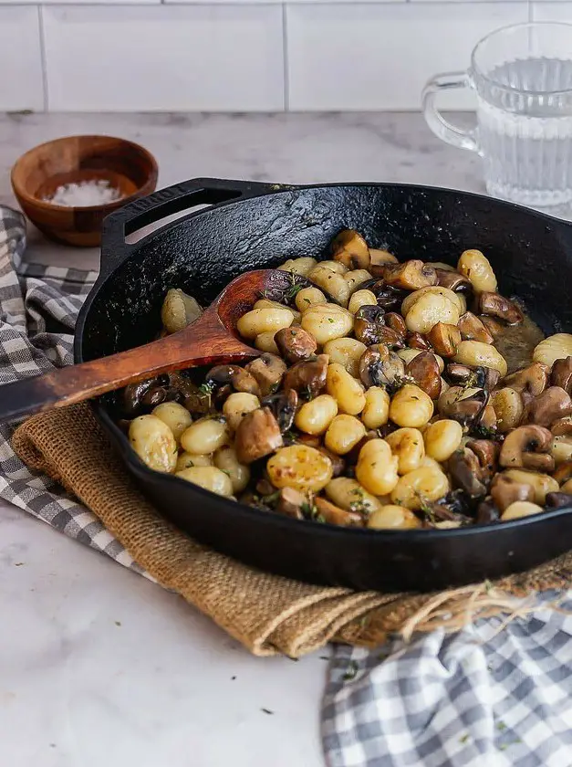 Mushroom Gnocchi with Thyme