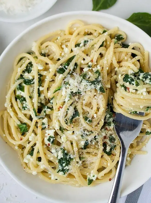 Spinach Ricotta Pasta