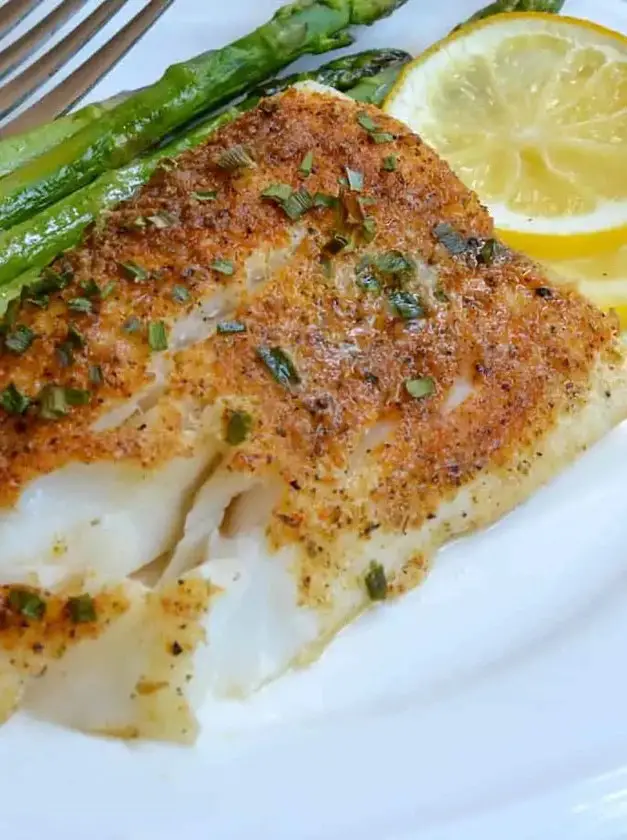 Lemon Pepper Baked Cod