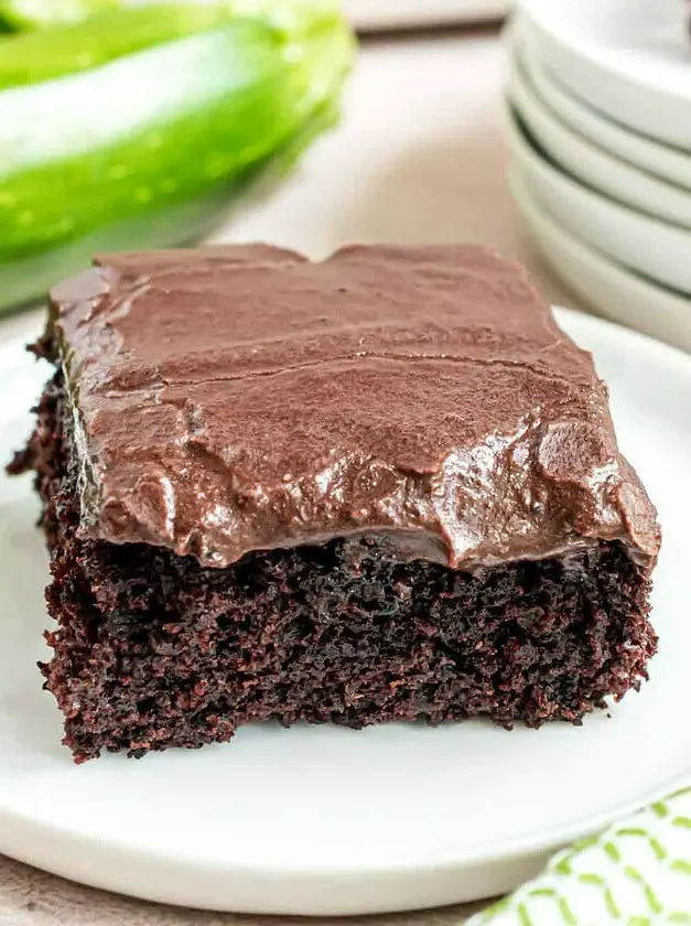 Chocolate Zucchini Brownies