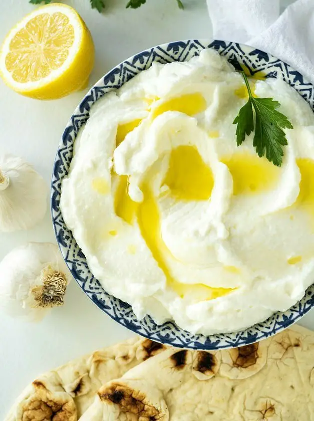 Lebanese Garlic Sauce