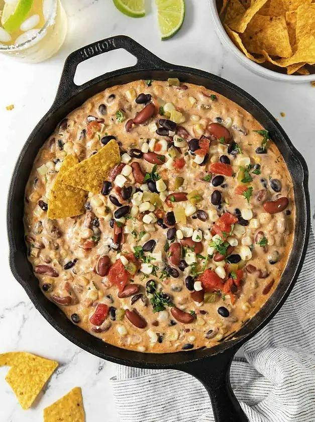 Hot Mexican Bean Dip