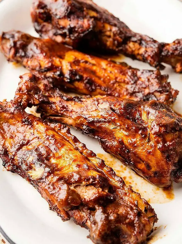 BBQ Smoked Turkey Wings