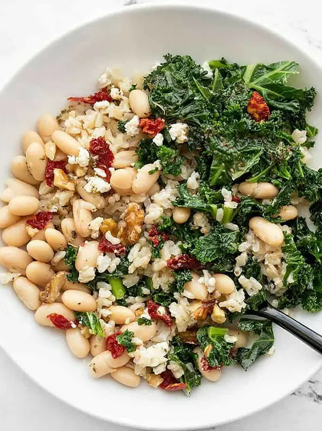 Kale and White Bean Power Bowls